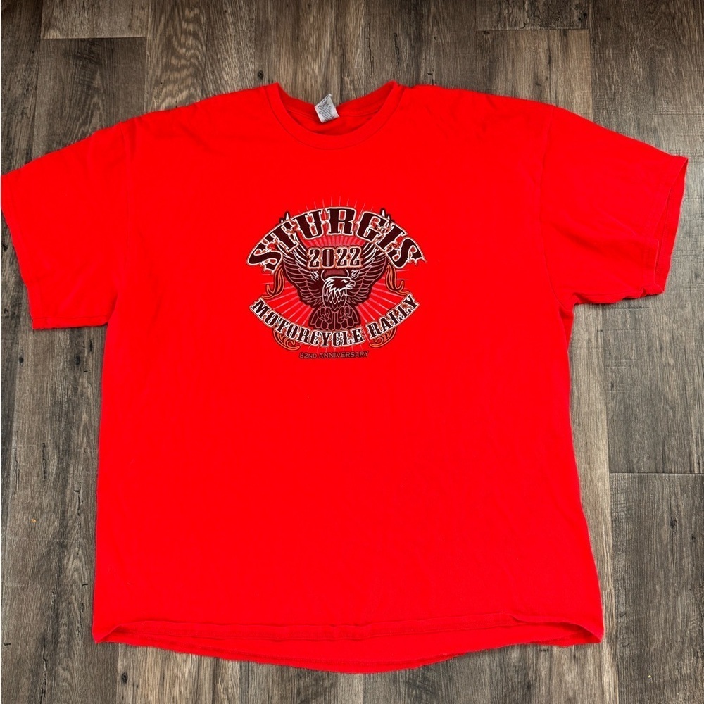 Red STURGIS Motorcycle tee
